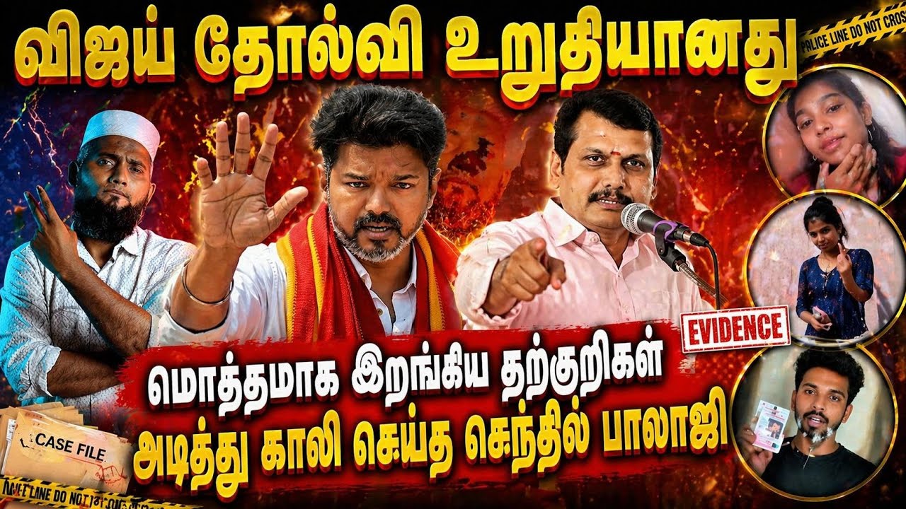 விஜய் தோல்வி உறுதியானது 😱மொத்தமாக இறங்கிய தற்குறி?