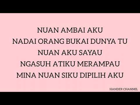 NUAN AMBAI AKU- RICKIE ANDREWSON (LIRIK LAGU)