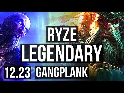 RYZE vs GP (MID) | Legendary, 21/4/5 | EUW Diamond | 12.23