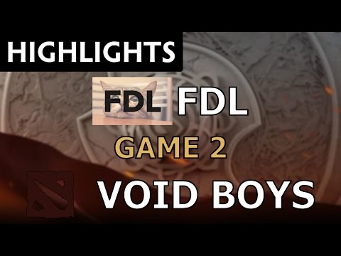 Friendship, Dedication, Love vs Void Boys [Game 2] The International 2016 Qualifiers - Highlights