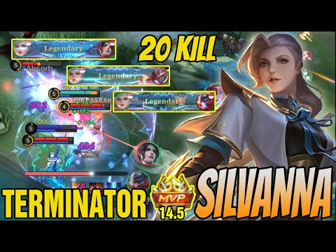 Silvana BEST COMBO (AUTOWIN) Easy Push Rank - Build Top 1 Global Silvanna - Silvanna Best Build 2022
