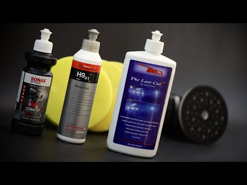 Best Car Paint Cutting Compound | Sonax Cutmax vs Koch Chemie H9 vs The Last Cut Plus