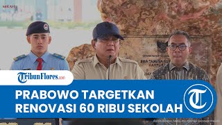 Demi Perbaiki Kualitas Pendidikan, Presiden Prabowo Targetkan Renovasi 60 Ribu Sekolah