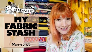 My Fabric Stash | March 2022