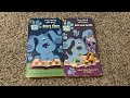 Blue S Clues Arts And Crafts Blue S Clues Story Time 1998 VHS Review