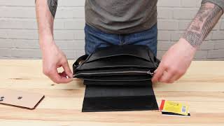 Сумка SHVIGEL 11079 шкіряна чорна