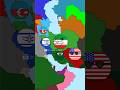 USA Israel Azerbaijan KSA VS Iran Countryballs