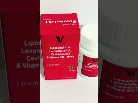 Feromol xtliposomal iron vitamin c vitamin b12
