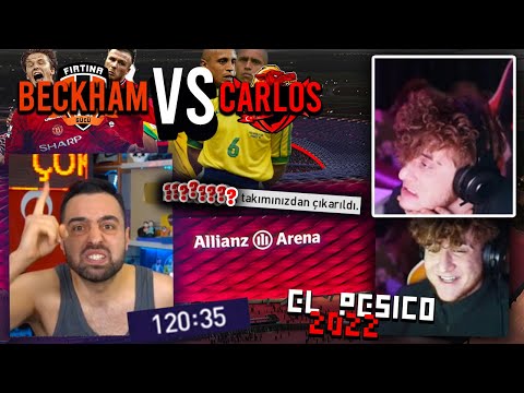 *son 5 yılın en iyi maçı* BAŞLIĞA SIĞMAZ ! BECKHAM VS CARLOS ! EL Pesico 2022