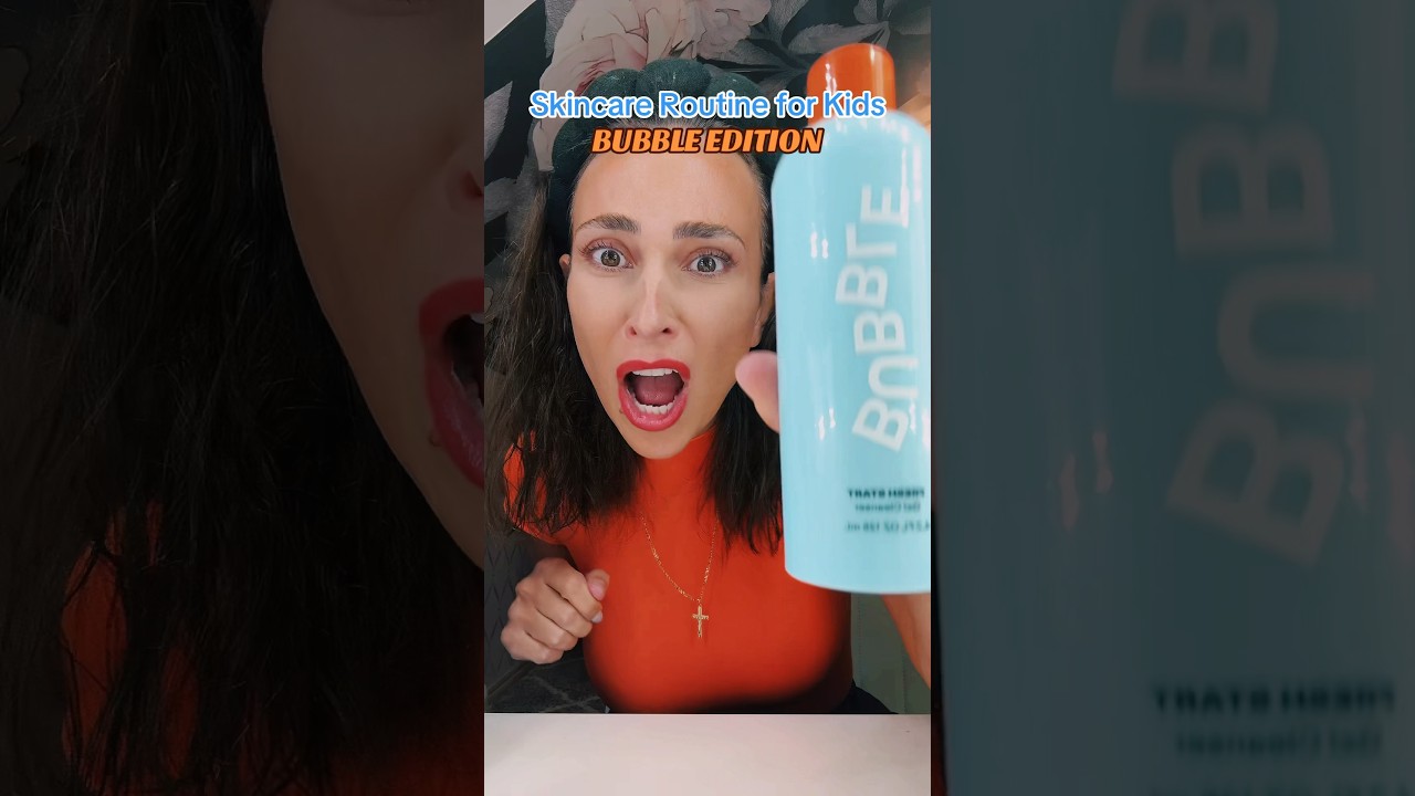 Skincare Routine - Bubble Edition #skincare #twins #garzacrew