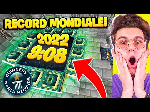 NUOVO RECORD MONDIALE di SPEEDRUN su MINECRAFT! - Hemerald Reaction