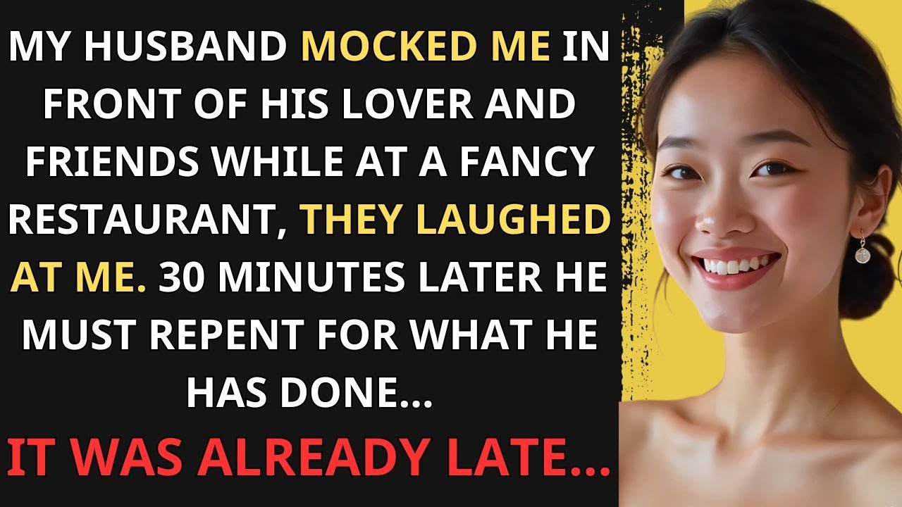 [ Full story ]💔 My Husband Mocked Me in Front of His Lover and Friends, 30' Later He Would Regret