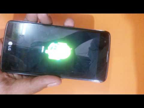 how to hardreset lg -k350z  k8 LTE