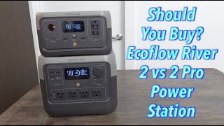 Should You Buy? Ecoflow River 2 vs 2 Pro Power Station