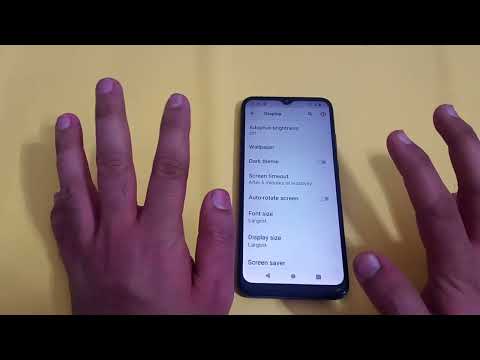 LG w11, how to change screen timeout, LG mobile mein screen time out change Karen