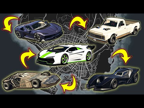 GTA 5 - All New Story Mode Rare Cars Locations 2025 (PS5, PS4, XBOX & PC)
