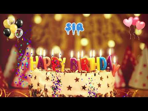 SIR Happy Birthday Song – Happy Birthday to You