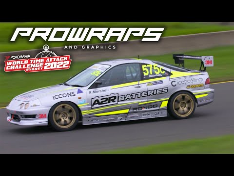 Prowraps A2R Batteries Honda Integra in Clubsprint at 2022 World TIme Attack Challenge