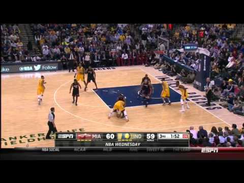LeBron James Defense on Paul George