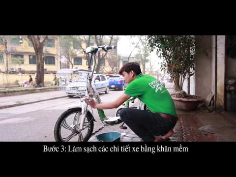 Hướng dẫn rửa xe đạp điện đúng cách