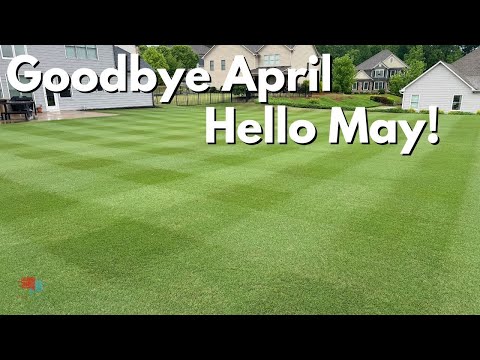 Goodbye April, Hello May - Golf Course Lawn