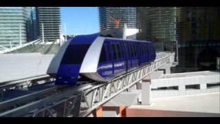 preview picture of video 'Las Vegas City Center - Tram'