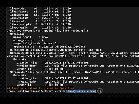 Ffmpeg Tutorial Transcoding Process