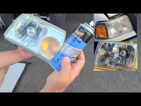 Meguiars Headlight Coating Proper Application after Wet Sanding & Polishing with PlastX
