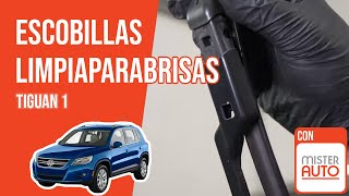 Youtube thumbnail of video "Cómo cambiar los escobillas limpiaparabrisas Tiguan 1 🌧"
