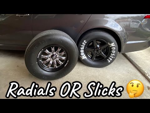 Radials VS Slicks On The Street! We test which one 60fts the best with the Dragy!