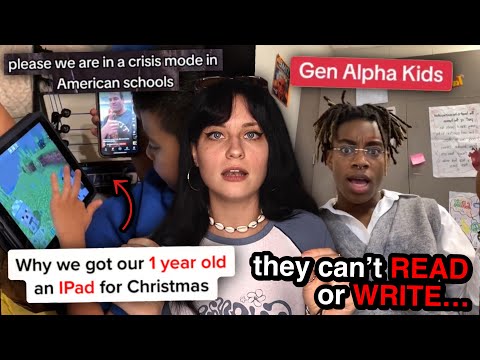 Gen Alpha Kids Can't Read and Teachers Are TERRIFIED...