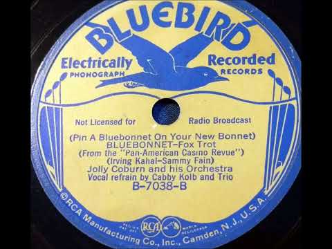 Jolly Coburn and His Orchestra "The Loveliness of You" 78 rpm, song by Mack Gordon and Harry Revel