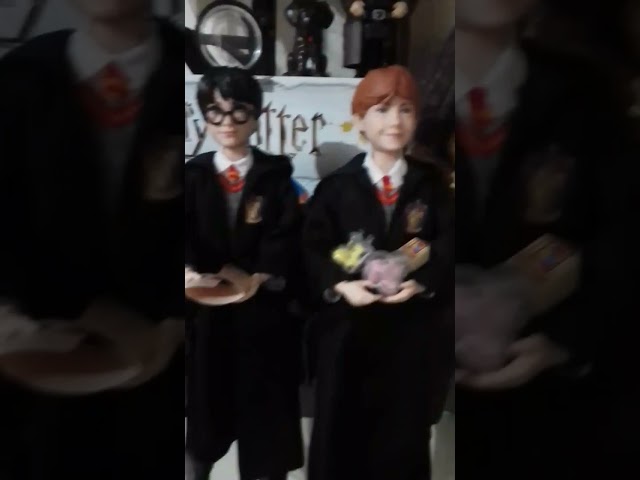 Vídeo relacionado con Mattel Harry Potter y Ron Weasley con coche volador Muñecos que recrean escena de película con vehículo, juguete de regalo + 6 años (HHX03)