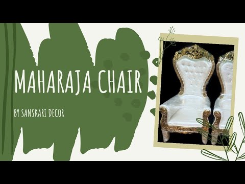 Wedding High Back Big Boss Maharaja Throne Chairs