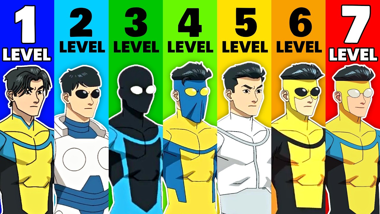 The 7 Levels Of Invincible Variants