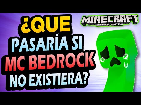 What would happen if Minecraft BEDROCK didn't exist?