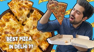 On an Ultimate PIZZA RUN Today || Unique and Amazing Pizza in Delhi || Food video
