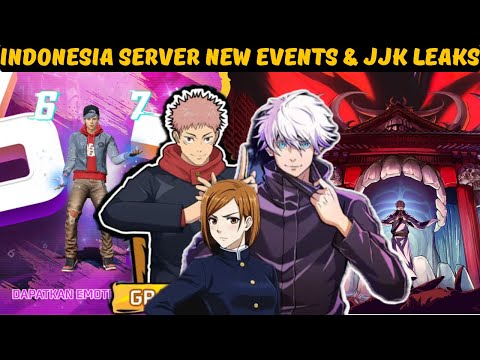 FF Indonesia Server 😱 Next Top-Up Event + JJK Event Leaks! | New Event Today