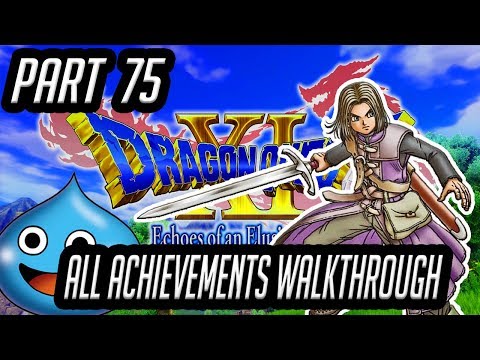 DRAGON QUEST XI - ALL ACHIEVEMENTS WALKTHROUGH -EP75- REBUILDING COBBLESTONE