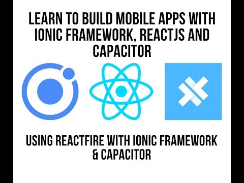 Using Firebase Reactfire With Ionic Framework Reactjs Capacitor