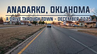 Anadarko, Oklahoma / A Drive Through Town / December 2025