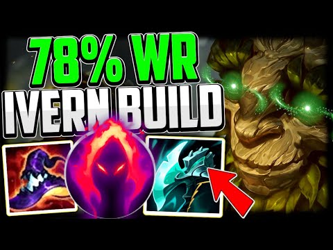 NEW 78% WR IVERN BUILD IS 100% BALANCED ("DUDE YOU'RE OP") | How to Play Ivern & CARRY Season 13