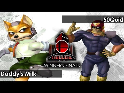 Melee: Daddy's Milk (Falco/fOX) V 50Quid (Captain Falcon) - Obelisk 75 Tournament SSBM