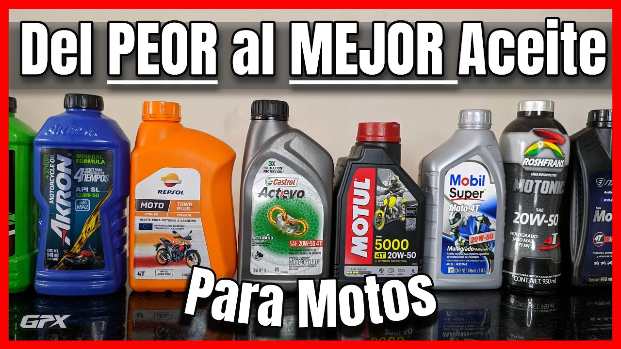 Watch Del PEOR al MEJOR Aceite para tu Moto! Lo que Nadie te dice | Los Mejores Aceites de Motos Now Del PEOR al MEJOR Aceite para tu Moto! Lo que Nadie te dice | Los Mejores Aceites de Motos