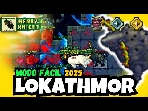 TIBIA BOSSES #98 - HOW TO MAKE THE BOSS LOKATHMOR in EASY MODE and WITHOUT MUCH RISK (BOOKSTORE)