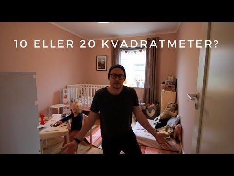 10 kvadratmeter barnrum - Räcker det verkligen ?