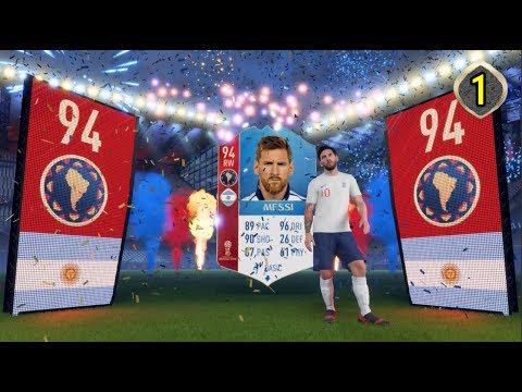 MESSI IN STARTER PACK!! - #1 FIFA 18 World Cup RTG