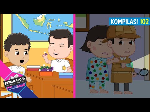 Petualangan Jamal Laeli Kompilasi 102⌛ Profesor ⌛ Detektif ⌛ Ensiklopedia Anak ⌛ PJL ⌛Dolant Kreatif
