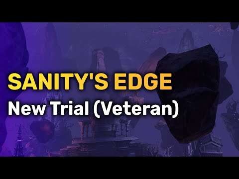 Sanity's Edge (NEW Trial) - Arcanist DPS Blindrun | The Elder Scrolls Online - Necrom