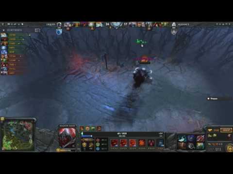 [DOTA2] Miracle Shadow Fiend  Illusion bait, Chaotic Offering Blink Dodge  (Player Perspective)